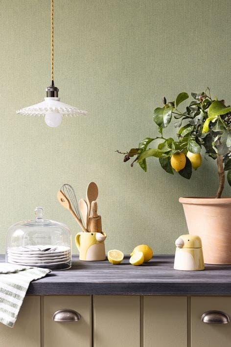 UNI MAT VERT JAUNE DAMIER