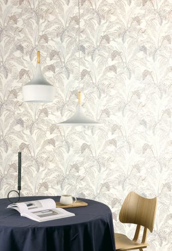 Midbec Tapeter - Botanic Snow