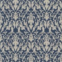 Speakeasy Damask Indigo