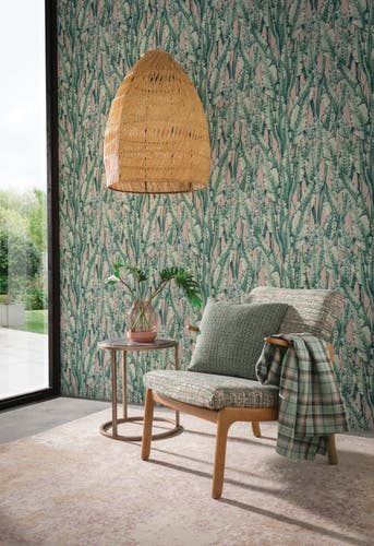 Osborne & Little - Tiger Leaf Folium Tiger Leaf Mint/Bl