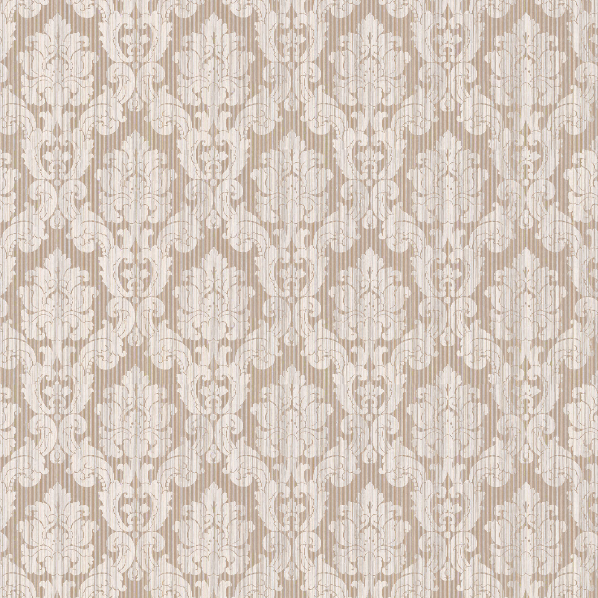 Lim & Handtryck - Madras - Brun/Glimmer x133-27