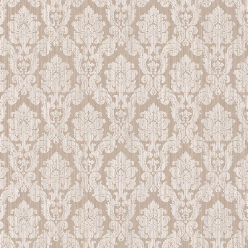 Lim & Handtryck - Madras - Brun/Glimmer x133-27