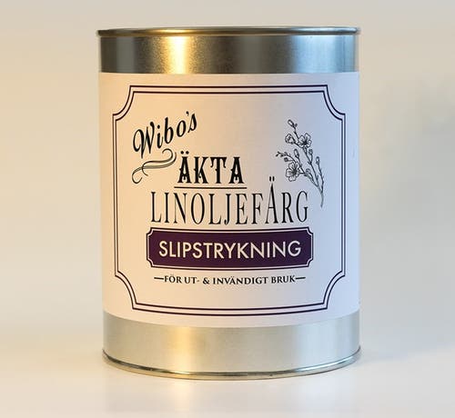 Linoljefärg Slipstrykning 5 L Vit