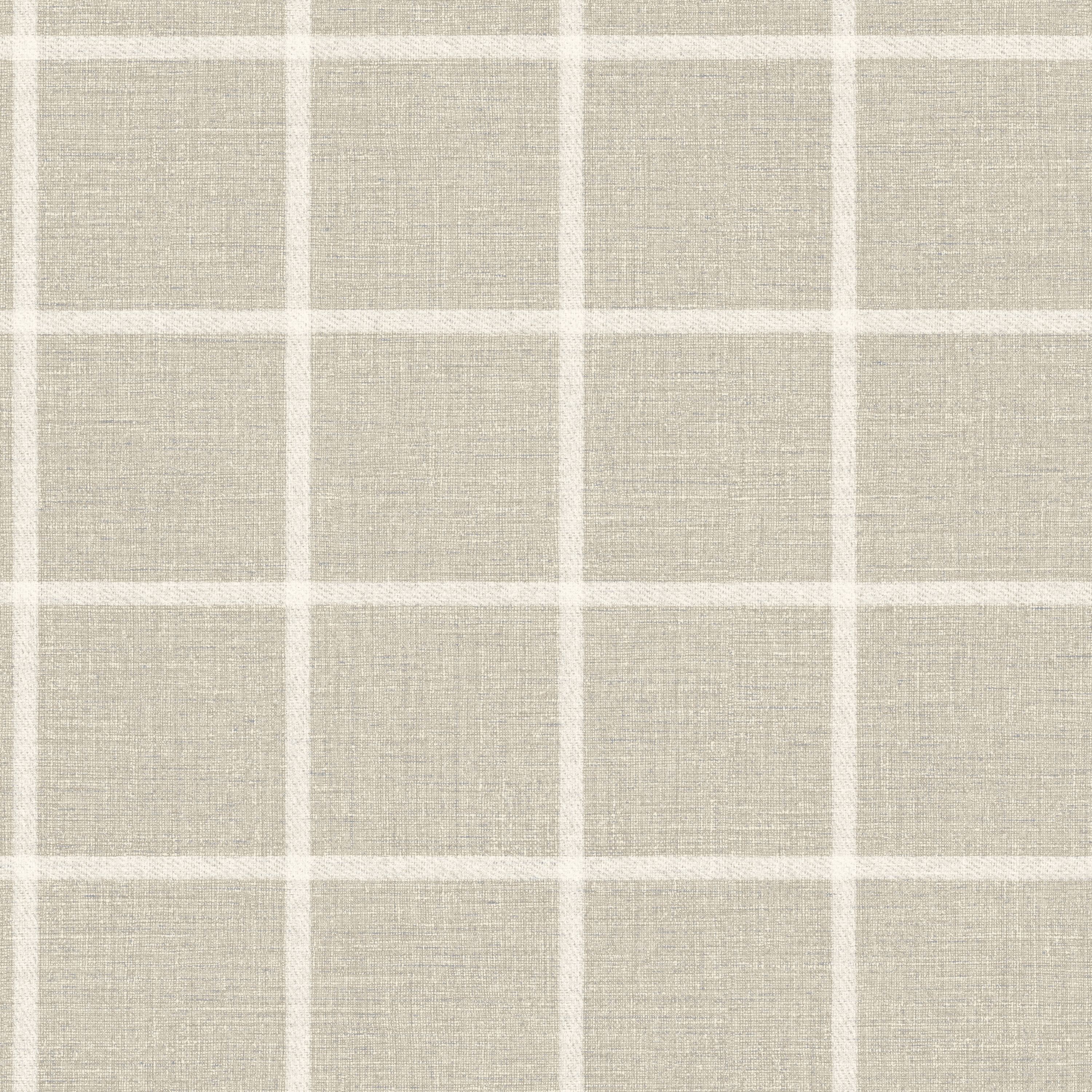 Casadeco - Smooth Grid Beige Lin