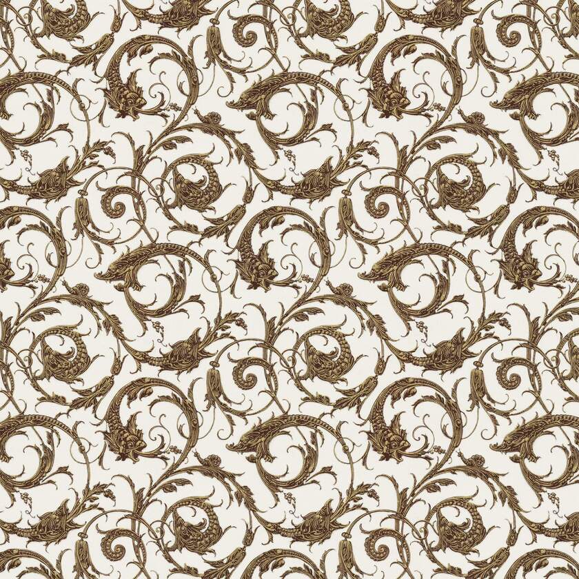 Draktapet - Ljusgrå x106-27