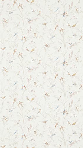 Sanderson - Tuileries Taupe/Multi Country Woodland Wallcove