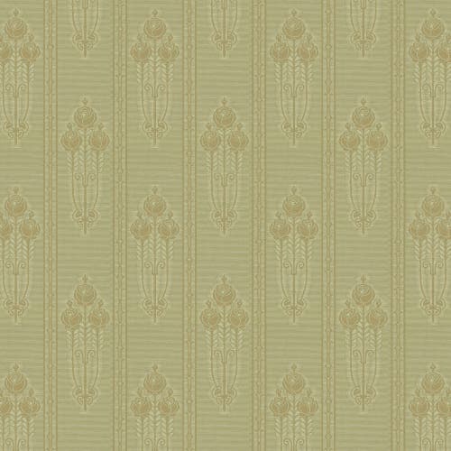 Lim & Handtryck - Jugendros - Grön/Guld x127-54