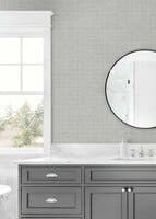 Peel & Stick Organic Squares Fog Grey NW55908