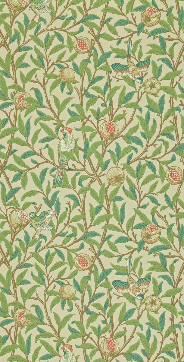 Morris & Co - Bird & Pomegranate Baylea Morris 160th Anniversary