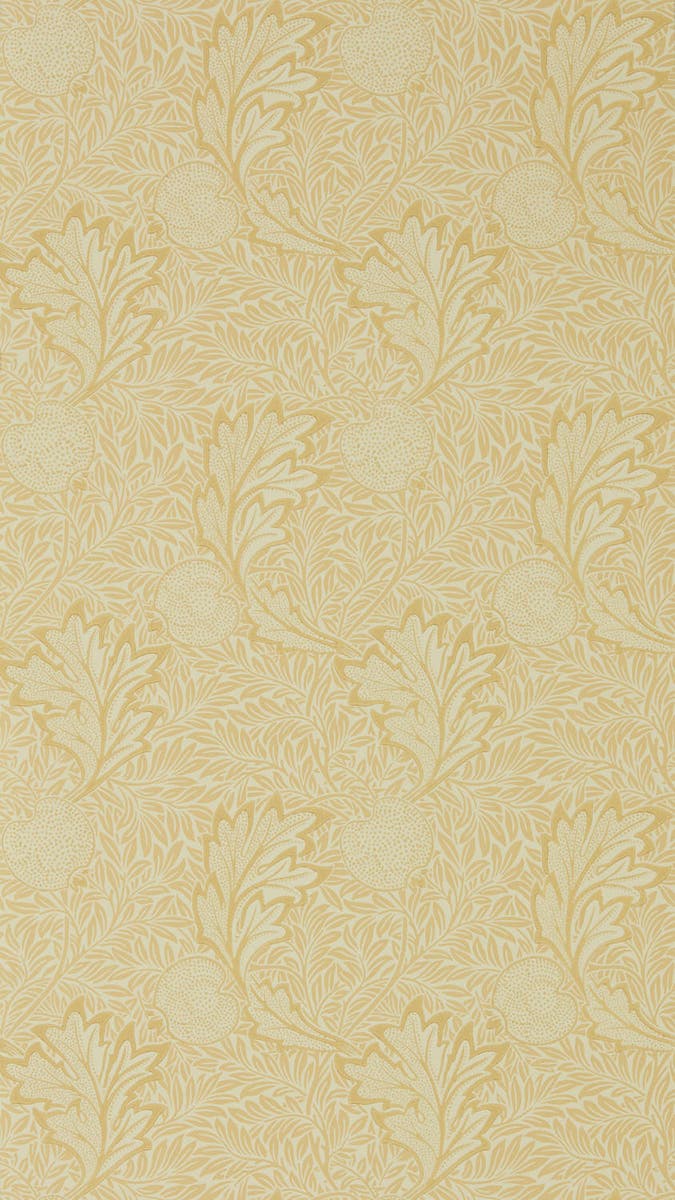 Morris & Co - Apple Honey Gold Melsetter Wallpapers