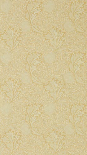 Morris & Co - Apple Honey Gold Melsetter Wallpapers