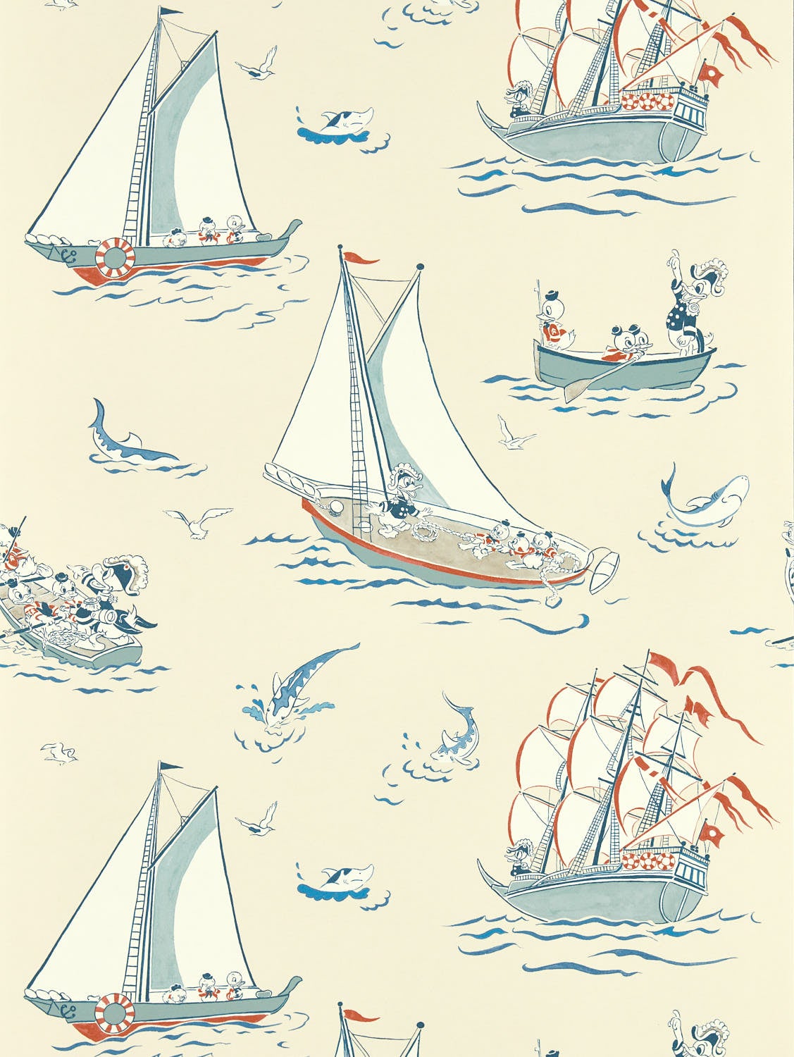 Sanderson - Donald Nautical Sea Salt Disney Home X Sanderson W