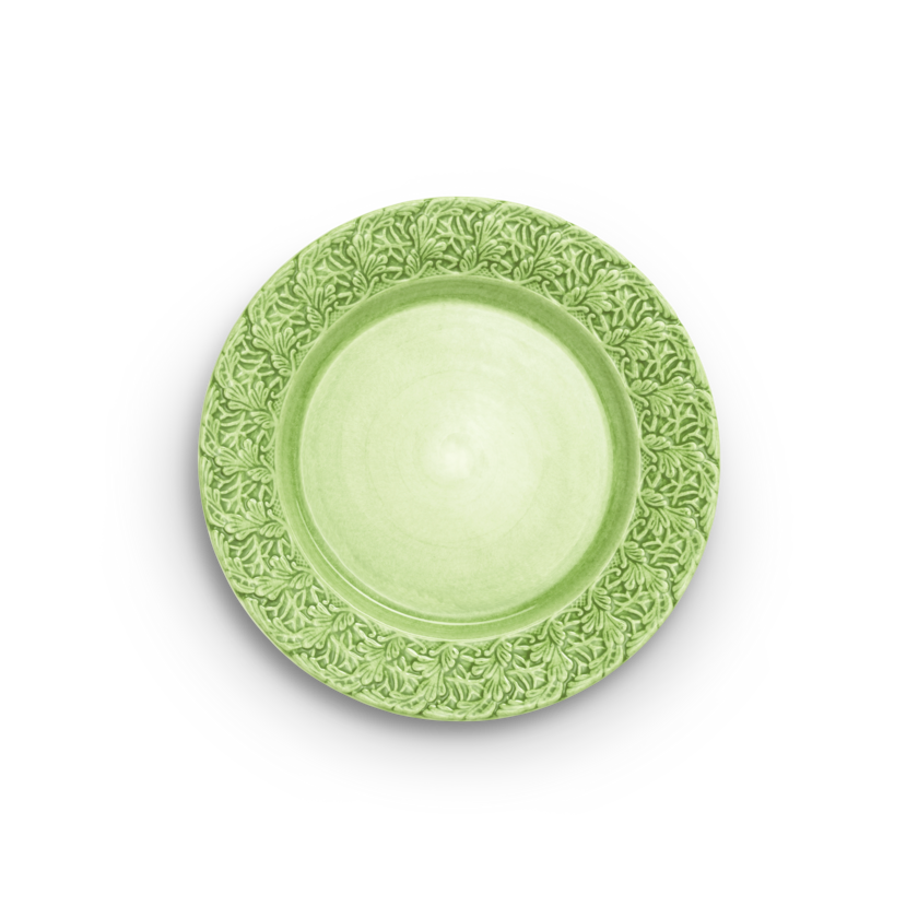 Lace Tallrik 25 cm Grön