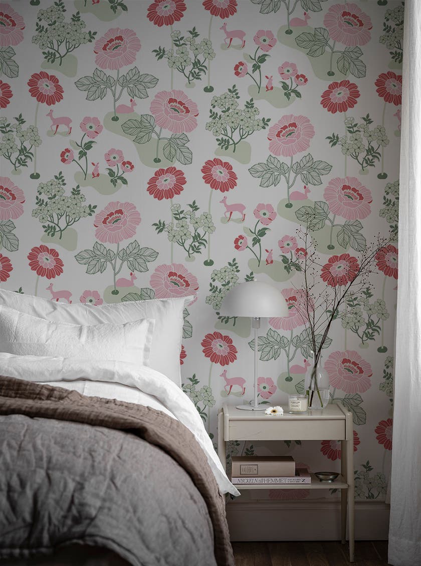 Duro - Blomsteräng, Röd Duro 1900