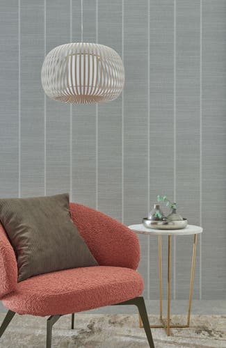 Osborne & Little - Shoji Vinyl Kanoko Shoji Vinyl Silver