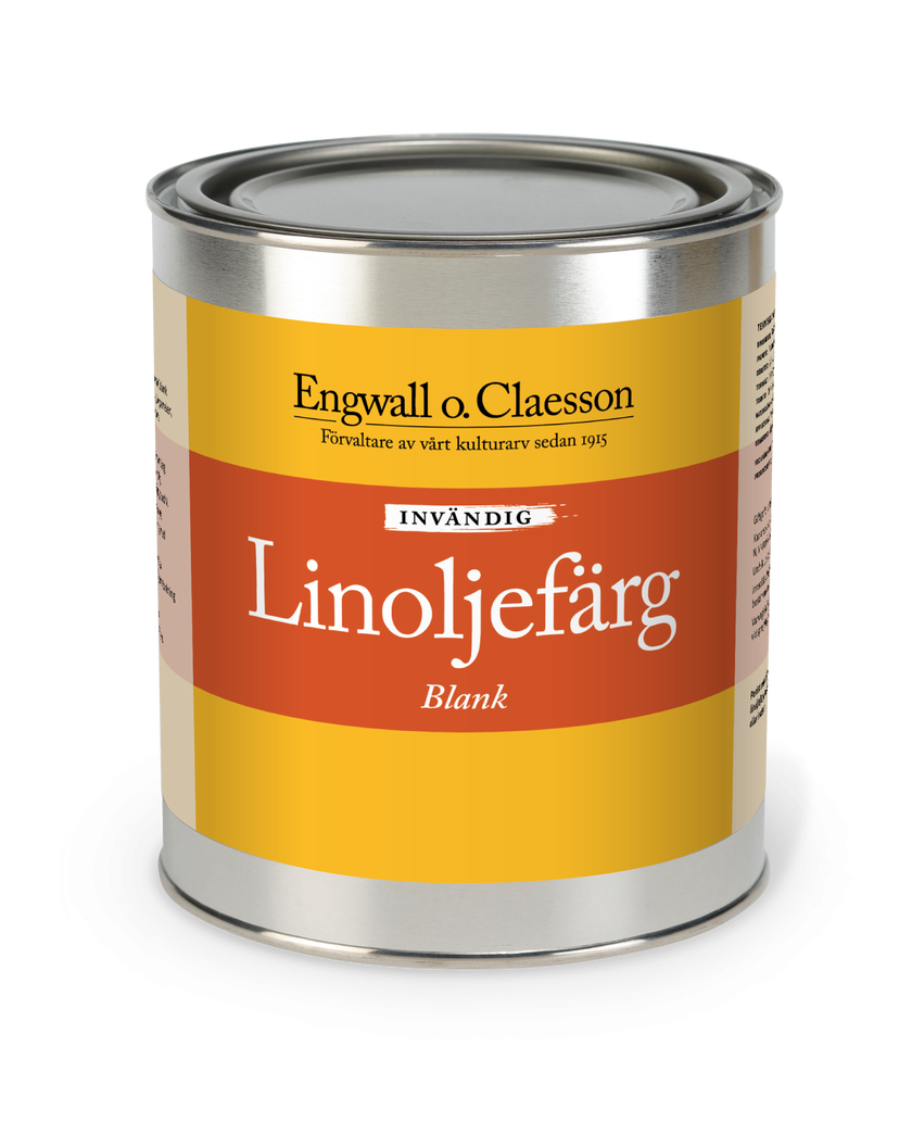 Linoljefärg invändig blank 1 L Valfri kulör