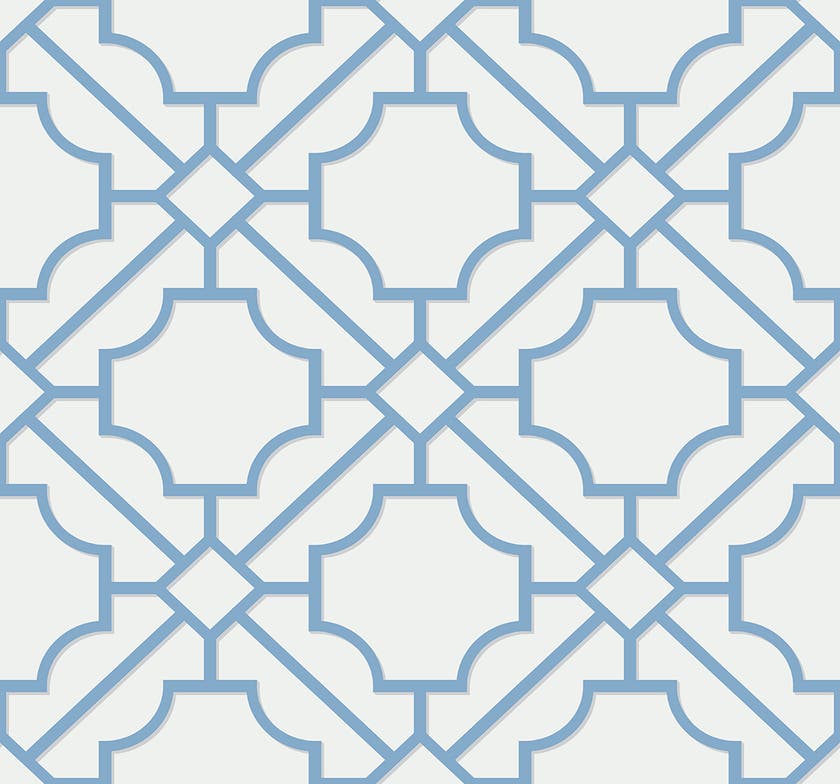 Carma - Navy, Grey & White