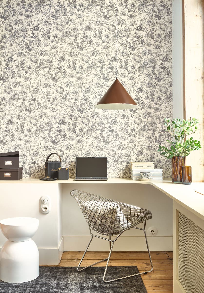 Casadeco Celestine Noir Fusain