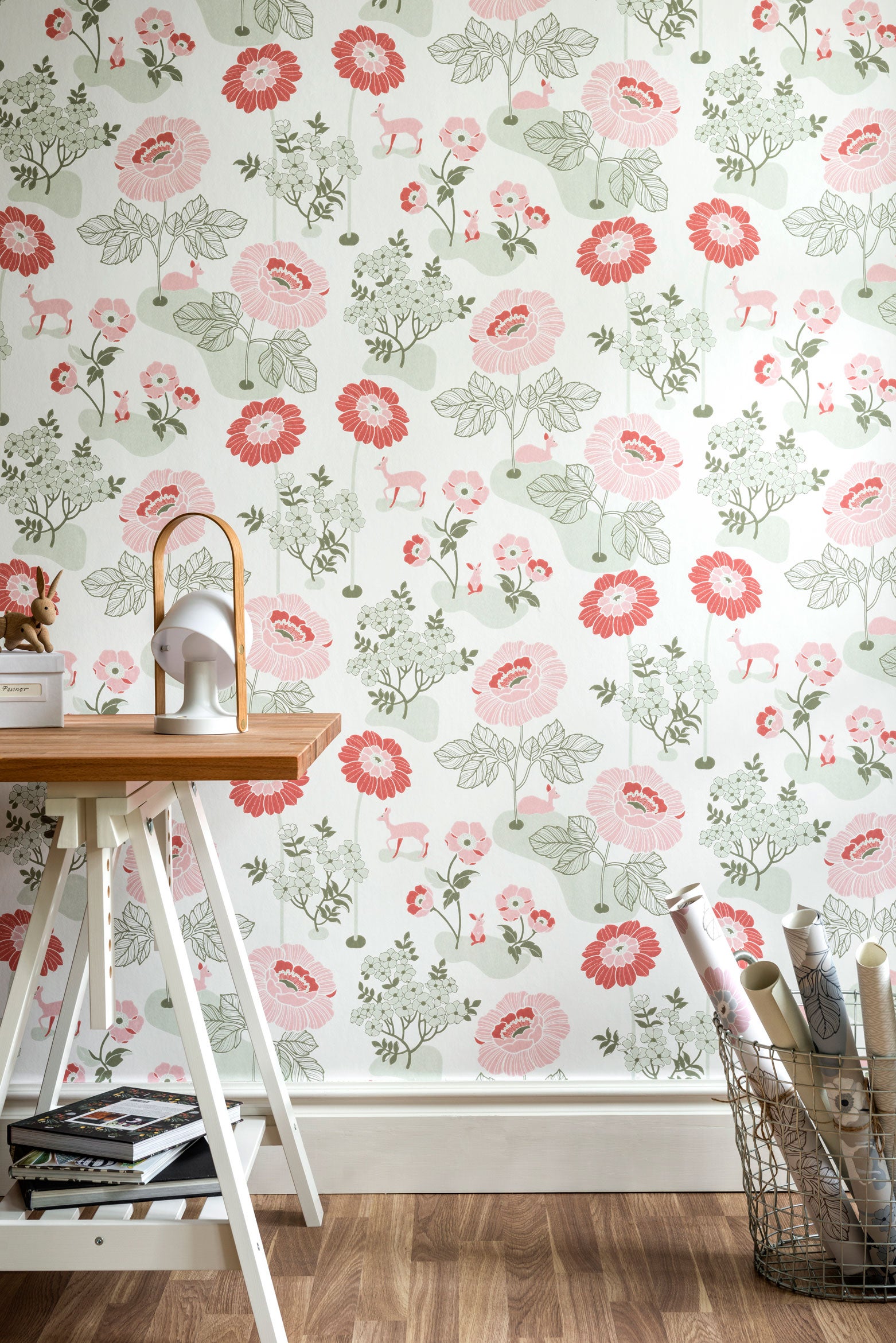 Duro - Blomsteräng, Röd Duro 1900