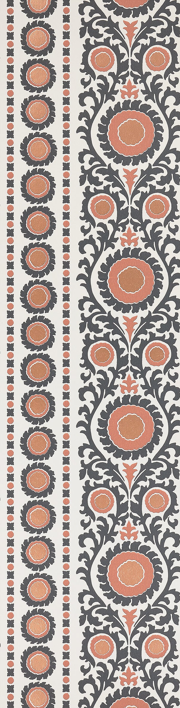 Osborne & Little - Samrina Byzance Samrina Charcoal/