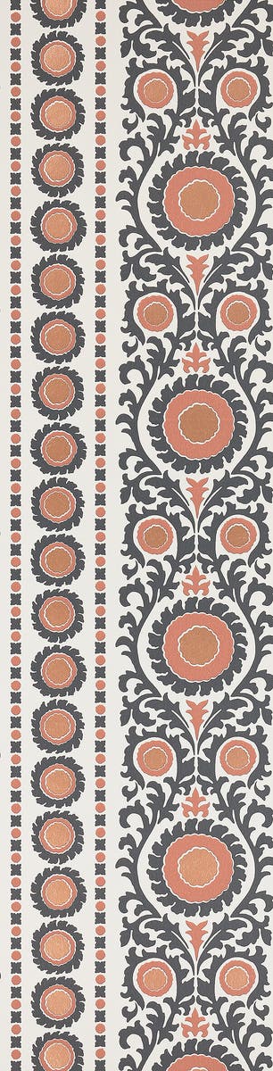 Osborne & Little - Samrina Byzance Samrina Charcoal/