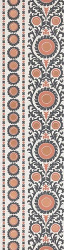 Osborne & Little - Samrina Byzance Samrina Charcoal/