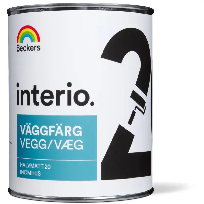 Interio Väggfärg 20 - 1L - Valfri kulör