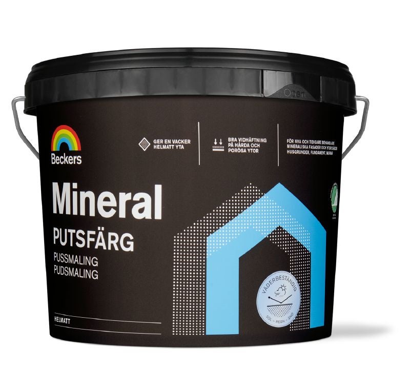 Mineral Putsfärg 10 L Utevit