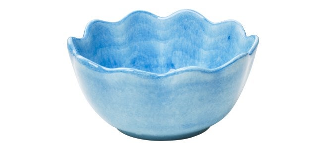 Oyster Skål 13 cm Turkos