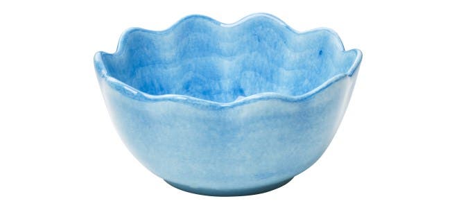 Oyster Skål 13 cm Turkos