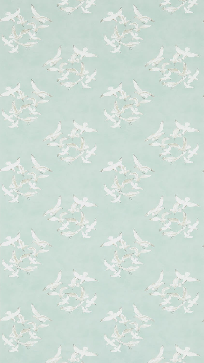 Sanderson - Seagulls Eau De Nil Sanderson One Sixty Wallp