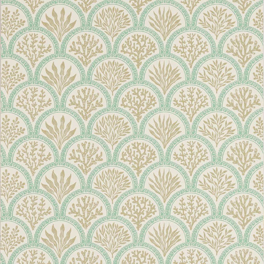 Jane Churchill - Coralli Aqua