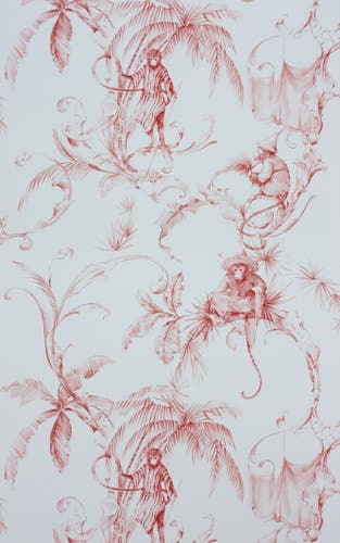 Nina Campbell - Barbary Nc Fontibre Barbary Toile