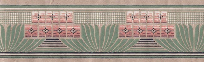 Lim & Handtryck - Wienerjugend - Kvist/Rosa B16-31