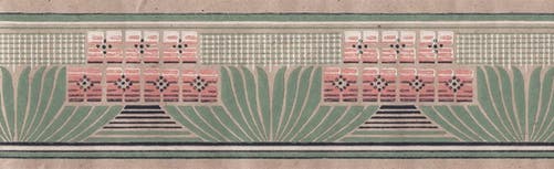 Lim & Handtryck - Wienerjugend - Kvist/Rosa B16-31