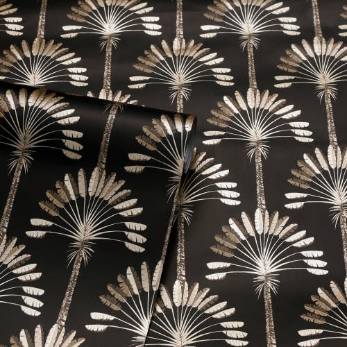 Palm Palace Black & Gold