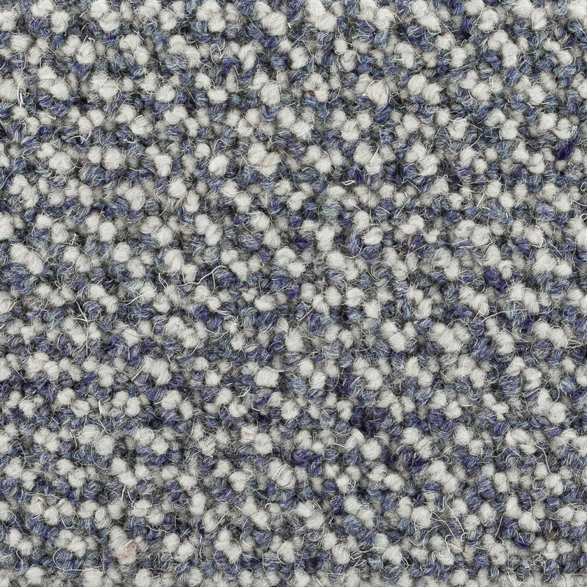 Poppy Wool Blue Golvabia Textilgolv