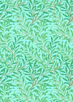 Morris & Co - Willow Boughs Sky/Leaf Gr Queen Square Wallpapers