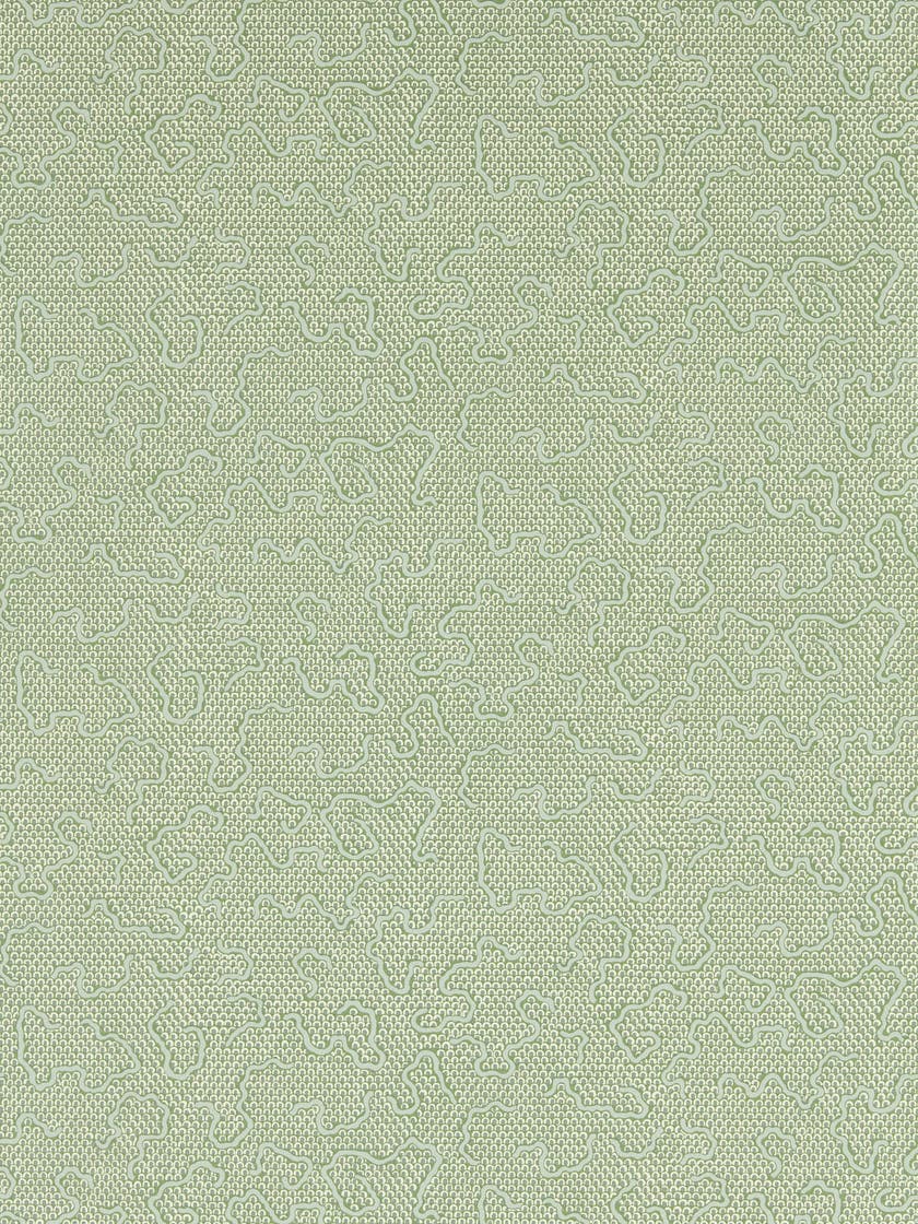 Zoffany - Domino Paper Eau De Nil Endpapers Wallcoverings