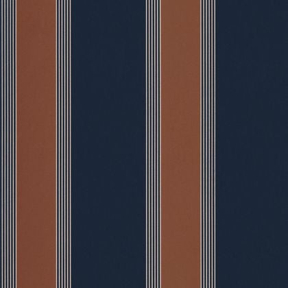 Casamance - Auteuil Marine/Rouille Square Jasmin