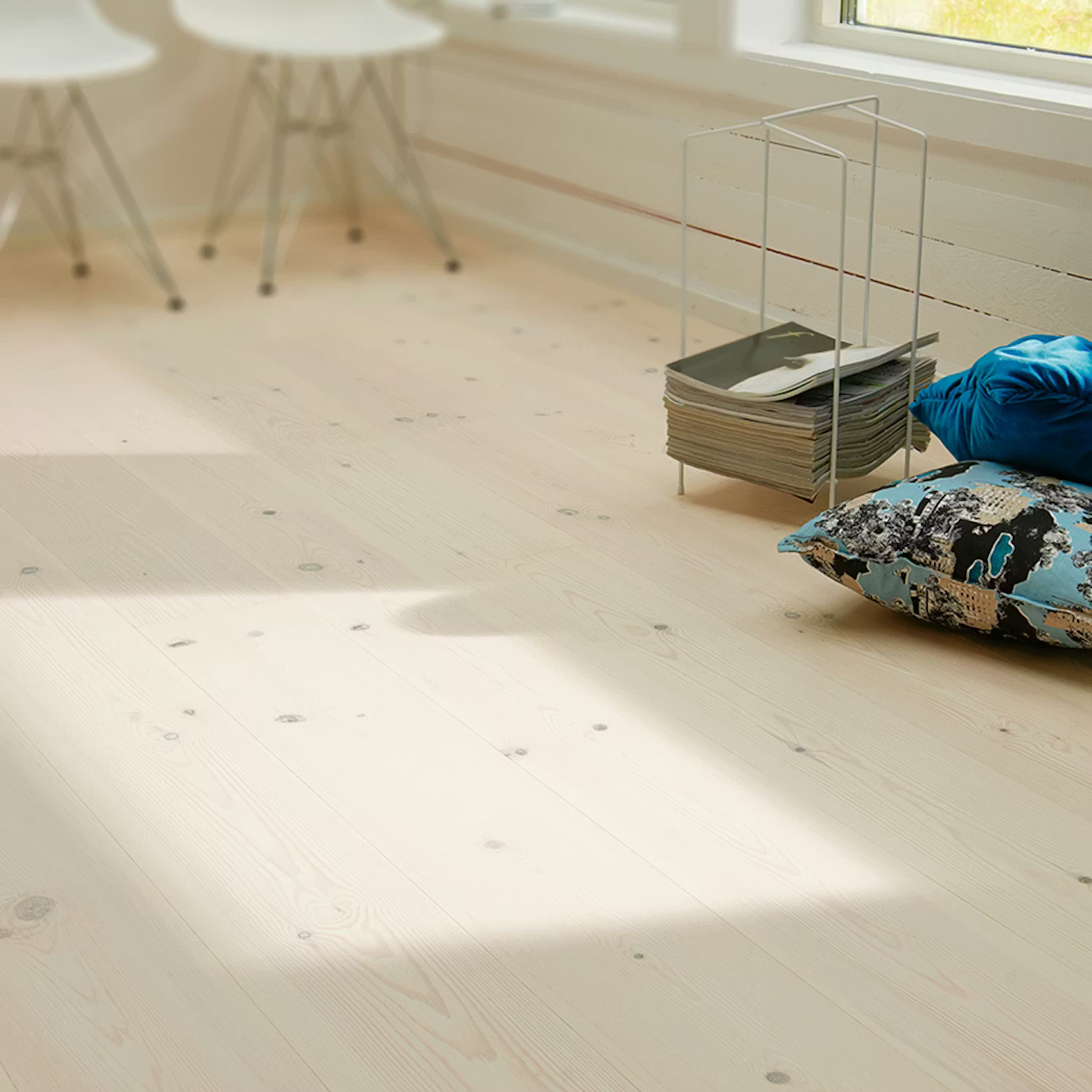 Norrlandsfuru XXL Borstad Lut Extra Vitolja - 2390mm