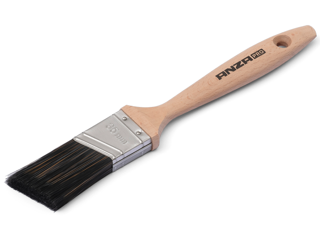 Snedställd Lackpensel Trä Super Effective 35mm