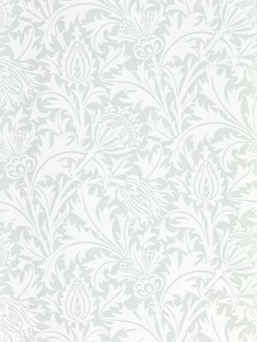 Morris & Co - Pure Thistle Grey Blue Pure Morris North Wallpap