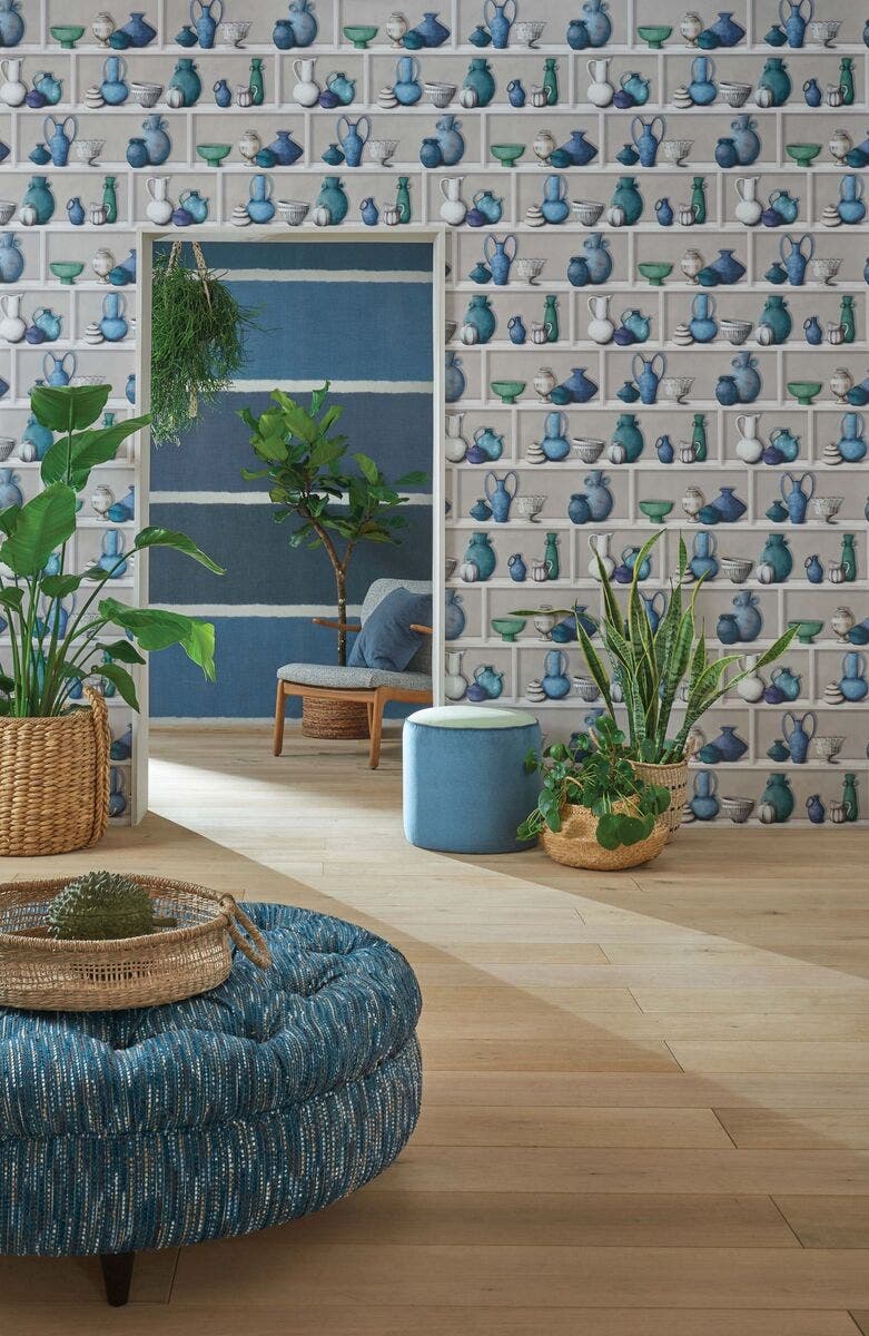 Raku Kanoko Raku Indigo/Ivory/