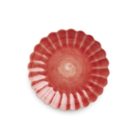 Oyster Tallrik 28 cm Röd