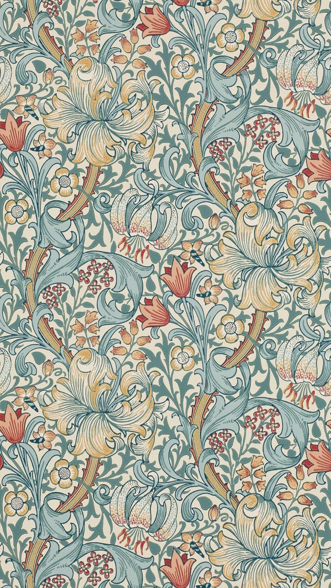 Morris & Co - Golden Lily Slate/Manilla Morris 160th Anniversary