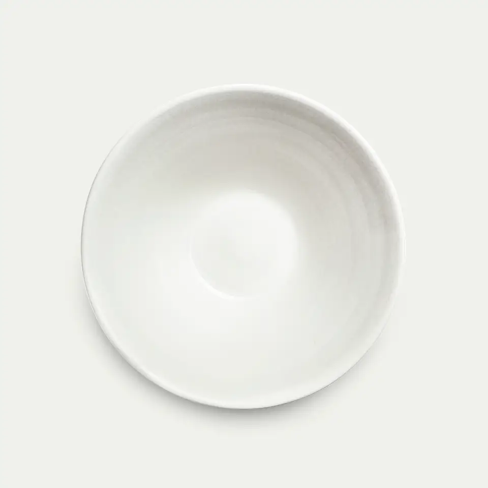 Basic Skål 19cm Vit