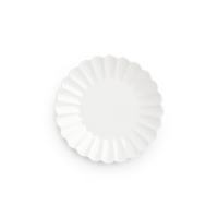 Oyster Tallrik 28 cm Vit