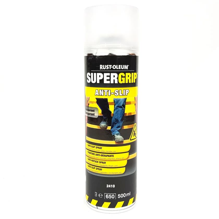 Rust-Oleum Halkskyddsfärg SuperGrip 500ml Transparent