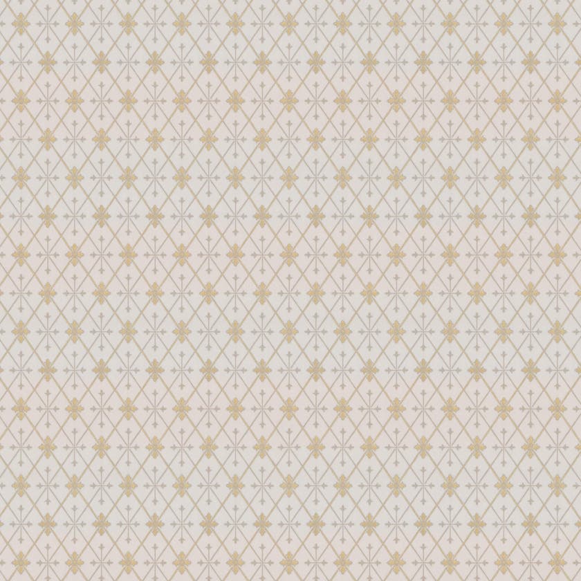 Lim & Handtryck - Skogshyddan - Beige/Guld x111-13